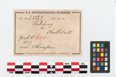 Etikett zu Wetzstein (NHMW-PRAE-025527)